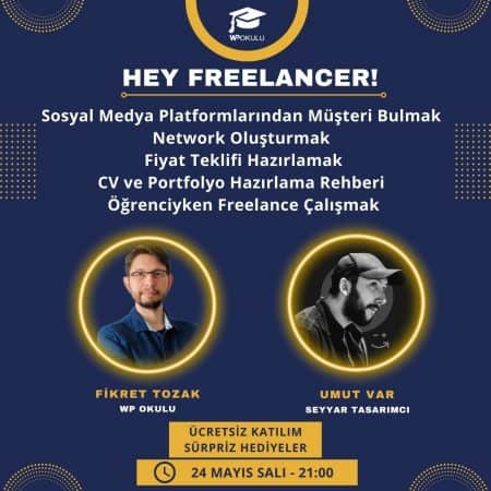 wp kulüp freelance webinar
