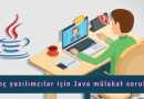 Genç yazılımcılar için Java mülakat soruları