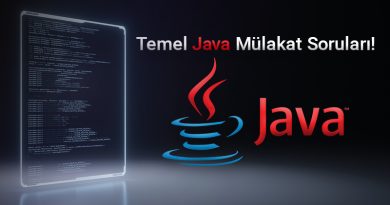 Temel Java Mülakat Sorularını Öğrenin