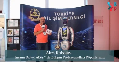 Akın Robotics İnsansı Robot ADA 7 ile Bilişim Profesyonelleri Röportajımız
