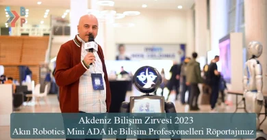Akın Robotics Mini ADA ile Bilişim Profesyonelleri Röportajımız Akdeniz Bilişim Zirvesi 2023