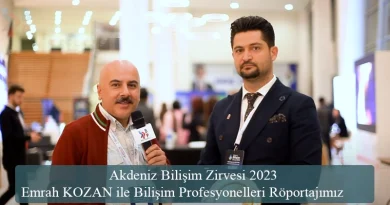 Emrah KOZAN ile Bilişim Profesyonelleri Röportajımız Akdeniz Bilişim Zirvesi 2023