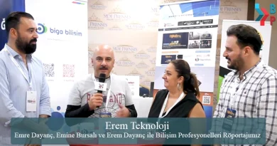 Erem Teknoloji - Emre Dayanç, Emine Bursalı ve Erem Dayanç ile Bilişim Profesyonelleri Röportajımız