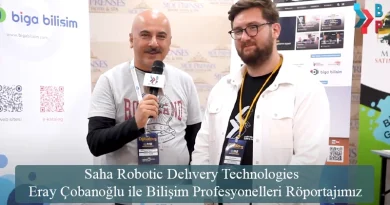 Saha Robotic Delıvery Technologies Eray Çobanoğlu ile Bilişim Profesyonelleri Röportajımız