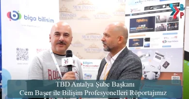 TBD Antalya Şube Başkanı Cem Başer ile Bilişim Profesyonelleri Röportajımız
