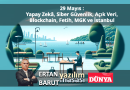 29 Mayıs :Yapay Zekâ, Siber Güvenlik, Açık Veri, Blockchain, Fetih, MGK ve İstanbul