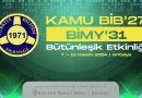 TBD Kamu-BİB’27 ve BİMY’31 Bütünleşik Etkinliği “Yenilikçi ve Yeşil Teknolojiler”