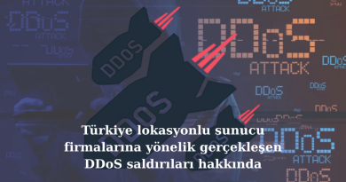 Türkiye Lokasyonlu Gerçekleşen DDoS Saldırılar Hakkında