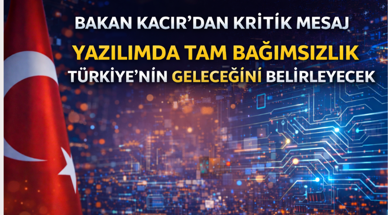 Bakan Kacır’dan Kritik Mesaj