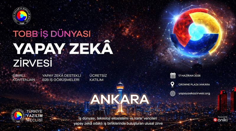 TOBB İş Dünyası Yapay Zekâ Zirvesi 17 Haziran 2026’da Ankara’da Düzenleniyor