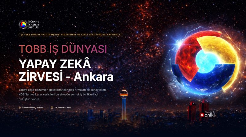 TOBB İş Dünyası Yapay Zekâ Zirvesi Ankara’da Düzenleniyor