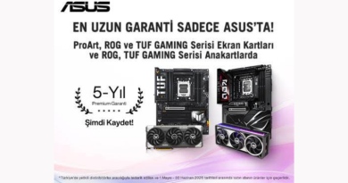 ASUS, ProArt, ROG ve TUF Serisi Ürünler İçin 5 Yıl Premium Garanti Kampanyasını Duyurdu