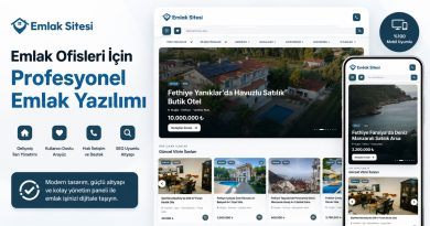 Hazır Emlak Sitesi v9, Tek Fiyatla Hosting, Domain ve Teknik Destek Dahil Olarak Satışa Sunuldu